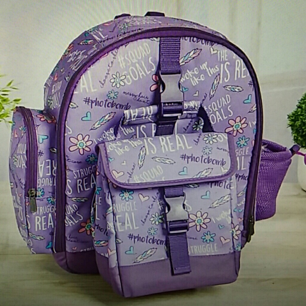 Backpack and lunch bag set